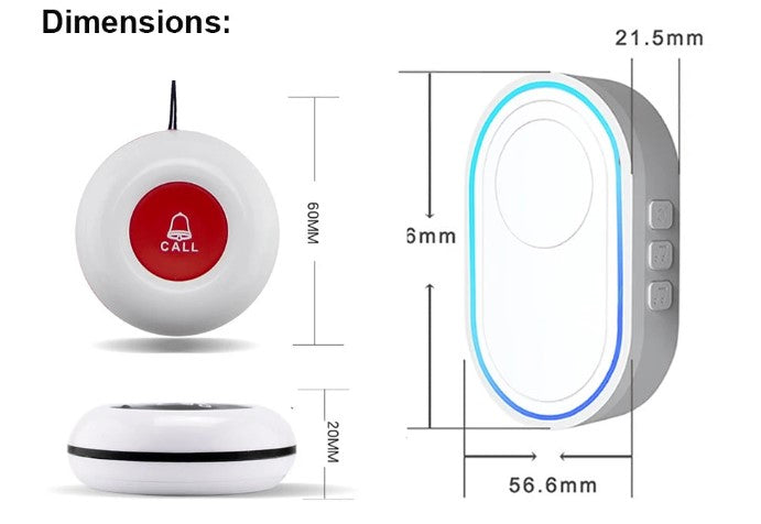 Emergency Panic Button Alarm Fall Prevention