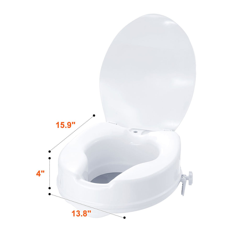 Raised Toilet Seat – 100 mm